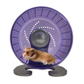 Hamster Exercise Wheel, Silent Spinner Hamster Running Wheels, Diameter 6.7 inch, Purple - color: Purple, size: 6.7 Inch