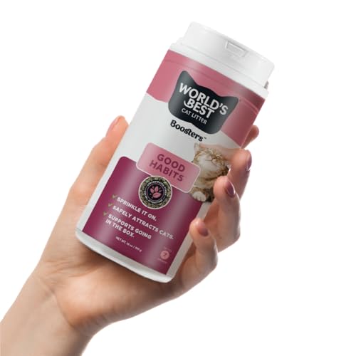 World's Best Cat Litter Boosters Good Habits, 18 oz Canister, Pack of 2 - size: 18 OZ (Pack of 2)