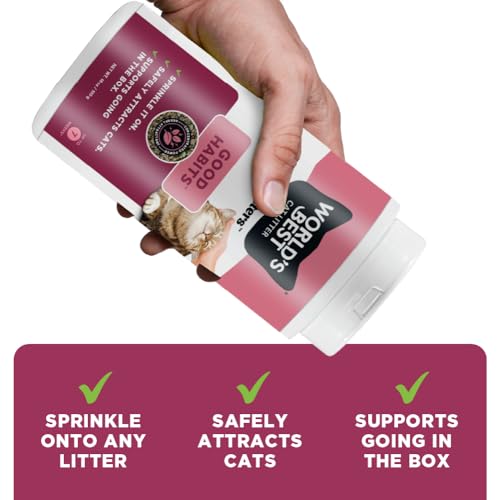 World's Best Cat Litter Boosters Good Habits, 18 oz Canister, Pack of 2 - size: 18 OZ (Pack of 2)