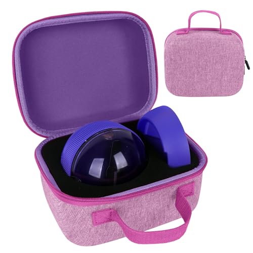 YouKnow Travel Case for Bitzee Hamster Ball Interactive Toy - Shockproof Storage Box with Custom Foam Insert & Carry Handle, Fits Electronic Pet Toy + Dock (Only Case) (Purple) - color: Purple