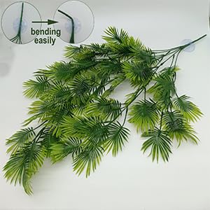 2pcs Reptile Plants for Bearded Draded Tank Accessories, Terrarium Plants Artificial Decor for Snake Cage, Fake Plant for Leopard Gecko Habitat, Lizard Chameleon Ball Pythons (Group B2) - color: Group B2
