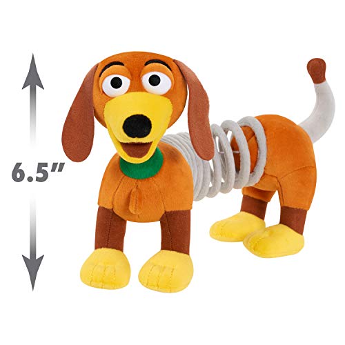 Disney and Pixar Toy Story 16,5 cm Slinky Dog Plush Stuffed Animal, Kids Toys for Ages 18 Month by Just Play