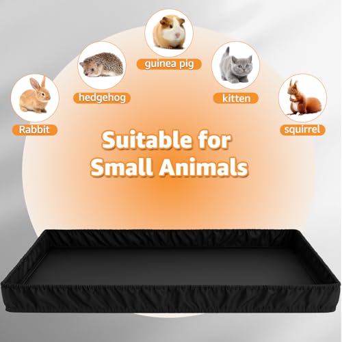 PJYuCien C&C Cage Bottom 24"x48", Easy to Install | Use as Top, Use as Bottom and Top Set, Protect Floor, Saves Time and Effort,for Guinea Pig and Other Small Animals - size: 24" X 48"