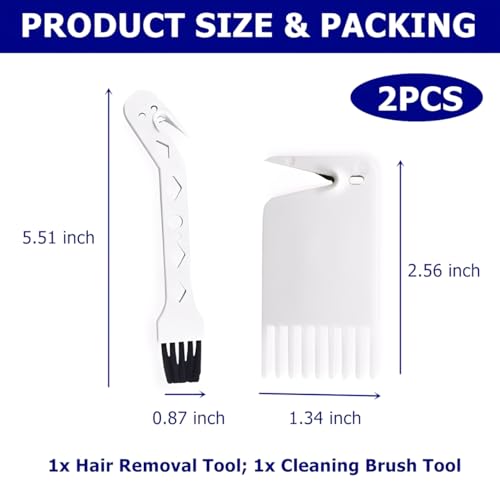 2 Packs Universal Robot Vacuum Brush Cleaning Tool Handheld Vacuum Cleaner Brush Kit Compatible with j7,i7,s9,i4,i3,694 Series Robot Vacuum