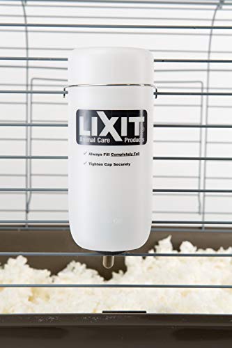Lixit Pet Wide Mouth Water Bottle (16 oz), translucent, 8802 - color: Translucent, size: 16 Ounce