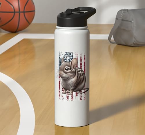 American Degu US Degu Stainless Steel Insulated Water Bottle - color: White