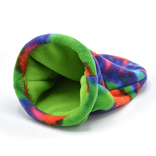 Oxbow Animal Health Enriched Life Cozy Cave, Guinea Pig Hideout, Guinea Pig Toys, Bunny Toys, Fleece, Bunny Enrichment for Rabbit Cage, Oxbow Rat Cage Accessories | Small Animal Hideout, Fleece, Snuggle Sack, Guinea Pig House, Rats, Hamsters, Hedgehogs, C
