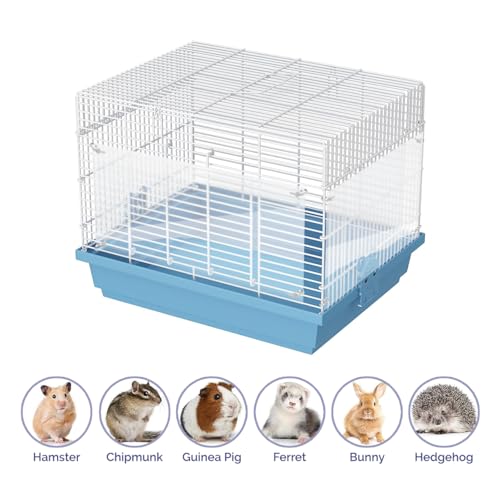 8 Pack Pet Cage Liner 11.5" x 5.5" with Holes Zip Ties Urine Guard See Through Clear Sheet Cage Edge Liners Rabbit Guinea Pig Side Lining Habitat Siding No Mess Tiles Protection by Marketing Holders - size: 1 Count (Pack of 8)