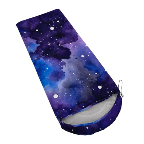Axolotl Gamepad Sleeping Bag,3 Season Warm and Cool Weather Game Console Sleeping Bag for Boys Teens,Waterproof Lightweight Geometry Hexagonal Sleeping Bag for Traveling,Outdoors Camping,Blue,Black - color: Sky