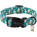 ARING PET Easter Dog Collar-Cute Green Easter Eggs Dog Collar, Adjustable Carrot&Rabbit Pet Collars Puppy Collar Gifts with Quick Release Buckle for Girl&Boy Dogs - color: Easter rabbit, size: X-Small