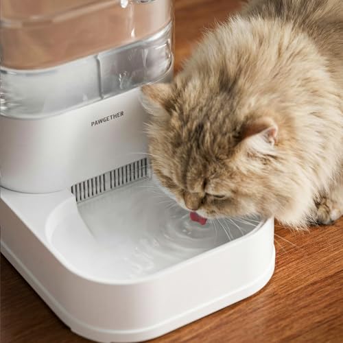 PAWGETHER® 6Pack Filters for PAWGETHER Gravity Pet Water Dispenser Cat Waterer Filter Keep Water Fresh and Clean - color: Waterer Filters