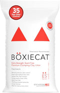 Boxie Extra Strength Clumping Cat Litter Multi Cat 35 Day Odor Control 40lb - size: 40 lb