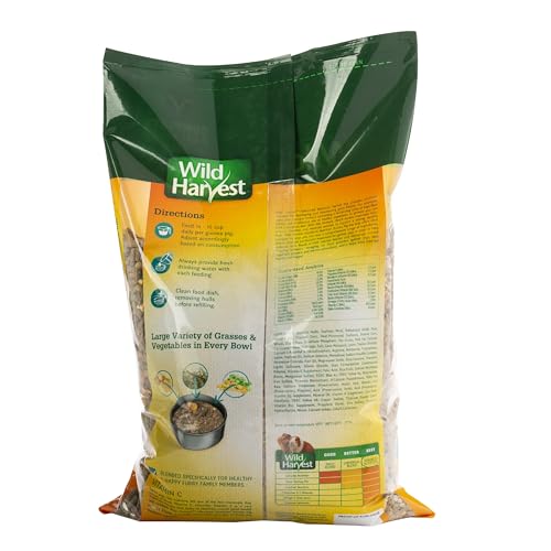 Wild Harvest Advanced Nutrition Guinea Pig, Complete And Balanced Diet, 8 Pounds - size: 8 Pound (Pack of 1)