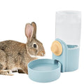 Hanging Automatic Rabbit Water Dispenser, Auto Dog Kennel Water Dispenser 35OZ Gravity Bunny Feeder, Dog Cage & Crate Waterer for Rabbit Guinea Pig Hedgehog Ferret Kitty Puppy