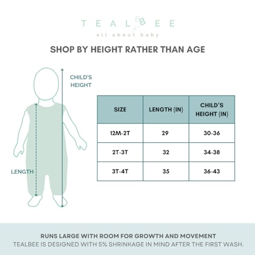 Dreamsuit Walker Toddler Sleep Sack with Feet and Legs, 2T-3T | 70% Rayon Made from Bamboo, 30% Organic Cotton, 0.8 TOG Summer, 2-Way Zipper, Buttery Soft Wearable Blanket, Cactus - color: (0.8 Tog) Dash, size: 2-3T