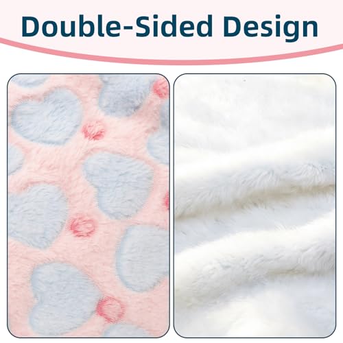 Covzoe 6 Pieces Cat Hammock for Cage, Reversible Soft Pet Hanging Bed | Double Sided Pet Sleeping Hammock with Adjustable Strap for Cat Ferret Puppy Rabbits Small Animals