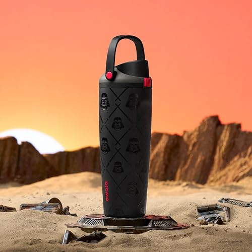 Owala Star Wars FreeSip Sway Stainless Steel Water Bottle 30oz Darth Vader - color: Darth Vader