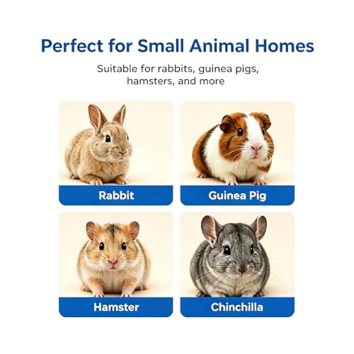 Rabbit Cooling Mat 2 Pack, 11.8x15.74in/30x40cm | With Chew Toy, Breathable Small Animal Bed, For Rabbits, Guinea Pigs & Hamsters, Non Toxic, Chew Resistant - size: 30x40cm