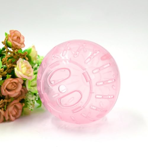 White Silent Exercise Ball Plastic Spinner Hamster Running for Sugar Gliders Small Mice Gerbils Multiple Colors Hamster Exercise Ball，Small Animal Exercise Wheels，Animal Health Supplie