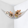 Little Chicks Plush Stuffed Animal Net Hammock -Corner Organizer and Toy Holder - Extra Large Hanging Storage for Kids Bedroom - size: 72.75x51.5x51.5 Inch (Pack of 1)