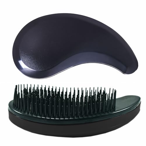 Puppy Brush, Soft Dog Brush for Grooming, Puppy Hair Remover Brush Comb, Grooming Tool for Poodles, Teddy, Yorkies, Maltese, Shih Tzu, Chihuahua, Black - color: Black