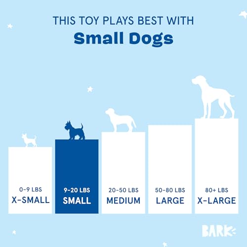BarkBox Them Apples 3-in-1 Interactive Plush Dog Toy | Squeaky Dog Chew Toy with Crinkle Layers - For Small Dogs and Puppies - color: Them Apples
