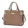 Fashion Pet Carrier Dog Cat Carrier Purse Soft-Sided Leather Handbag Pet Tote Bag for Small Dogs Puppy and Cats TSA Airline Approved (Khaki) - color: Khaki