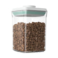 Dog-Cat POP Treat-Airtight jar-Container - 1.3 Qt/1.2 L | Ideal For Up To 1.3 Lb Of Treats | Stackable One-Touch Opening | BPA-Free - color: AS 1.35Qt