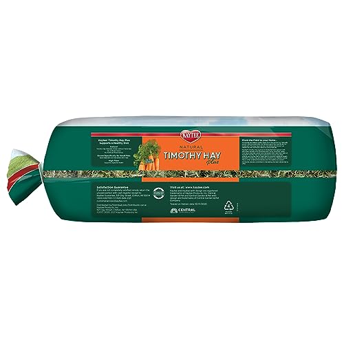 Kaytee Timothy Hay Plus Carrots for Pet Guinea Pigs, Rabbits & Other Small Animals, 24 oz - size: 1.5 Pound (Pack of 1)