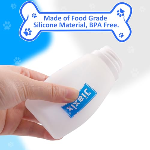 3 Pack Kitten Silicone Bottle Feeding Kit,Nipple & Feeding Kit for Kittens, Reusable Newborn Kitten Supplies, Suitable for Feeding Kitten, Puppy, Rabbit,Hamster (Blue, Small+Medium+Large) - color: Blue, size: Small+Medium+Large