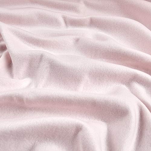 Polar Fleece Solid Light Pink, Fabric by the Yard - color: Light Pink