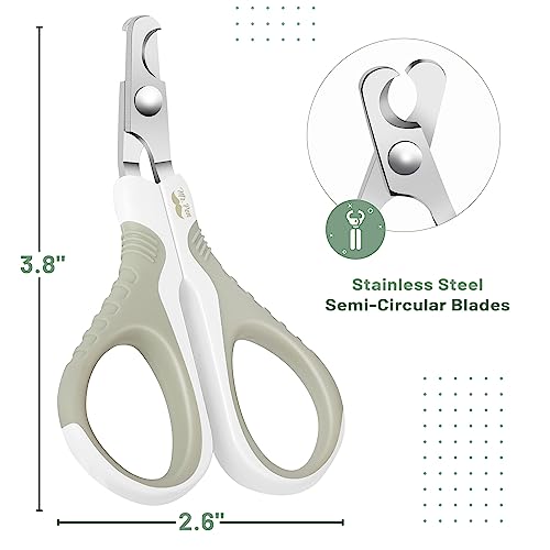 Mr. Pen- Cat Nail Clipper, Stainless Steel | Professional Sharp Cat Claw Trimmer for Small and Medium Cats, Pet Nail Clipper with Sturdy Non Slip Handle - color: Beige