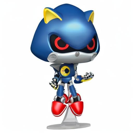 Funko Pop! Games: Sonic The Hedgehog - Metal Sonic - Collectable Vinyl Figure - Gift Idea - Official Merchandise - for Kids & Adults - Games Fans