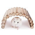 Niteangel Small Animal Climbing Toy: 7.8" x 3.9" Bendable & Flexible Shape | Underground Hideout & Dome Shelter - Suspension Bridge Ladder for Hamsters Gerbils Mice Rats Guinea Pigs or Other Small Pets - size: 7.8'' x 3.9''