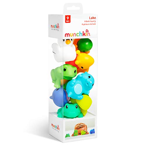 Munchkin Bath Toy Squirts, Ocean Sea Animal | 9 Months and Up | 16 Pack | For Babies and Toddlers - size: 16 Pack, style: Ocean