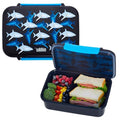 Wildkin Reusable Food Container for Kids – Airtight, Leak Resistant, Dishwasher Safe - Sharks - color: Sharks