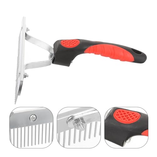 Didiseaon Cleaning Brush Horse Sweat Scraper Horses Livestock Shedding Comb Dog Brush for Shedding Horse Grooming Tool Horse Currycomb Potty Chair Cattle Tools Metal Brush Pet Rubber Child