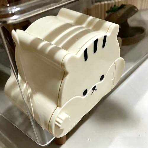 Magnetic Hamster Hideout with Clear Viewing Lid, Mount Hamster House for Syrian Hamsters, Dwarf Hamsters, Gerbils,Mice, Small Animal Hideaway Hut for Acrylic & Wire Cages,Black Emoji4319-4 - color: Black Emoji