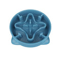 Slow Feeder Dog Bowls Medium Breed, Dog Food Bowl Medium Anti-Choking Bloat Stop Puzzle Healthy Eating Bowl (Blue, 2 Cup) - color: Blue, size: 2 Cup