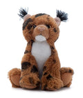 The Petting Zoo Bobcat Stuffed Animal Plushie, Gifts for Kids, Wild Onez Babiez Zoo Animals, Bobcat Plush Toy 6 inches - color: Bobcat