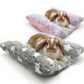 Soft Rabbit Bed, Thickened and Softer, Double-Sided(2pcs Gray+Pink) | 16.5 X 18in Soft Rabbit Bed, Thickened and Softer , Double-Sided Plush Rabbit Beds,Bed for Bunnyfor Rabbits Indoor - color: Gray+Pink