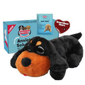 Snuggle Puppy Heartbeat Puppy Toy for Large Breeds, Breed Buddies Collection-Rottweiler, Plush Dog Toy with Real-Feel Pulse and Heat Pack for Crate Time, First Nights, and Rest - color: Large Breed Rottie