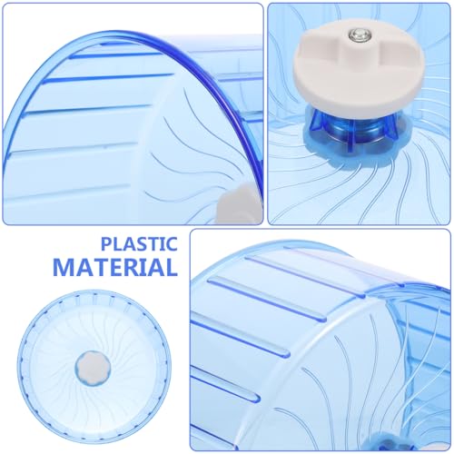 Silent Hamster Wheel 5.51 Inch Low Noise Running Wheel for Hamsters Gerbils Chinchillas Cage Exercise Toy Smooth Round Edges for Small Pets