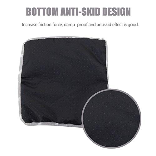 HOMEYA Small Animal Pet Bed, Sleeping House Habitat Nest for Guinea Pig Hamster Hedgehog Rat Chinchilla Hideout Bedding Snuggle Sack Cuddle Cup Cage Accessories with Removable Washable Mat- XL(Grey) - color: Grey