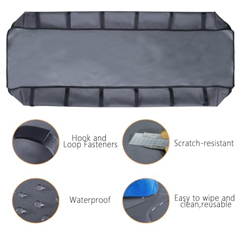 Guinea Pig Cage Liner Tarp Bottom Waterproof and Washable Base Also for Rabbits Canvas Bottom, Bunny, Chinchesillas, Hedgehog, Ferrets and Other Small Animals(24x48 inches) - size: 24" 47"（2different）