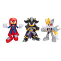 DC X Sonic Collectable Action Figures Shadow as Batman, Tails as Cyborg, Knuckles as Superman Featuring Highly Articulation Figures with Dynamic Posing - style: 5" Sonic X DC 3-Pack