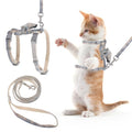 TIESOME Cat Harness and Leash Set, Adjustable Gradient Kitten Harness | Escape Proof Harness with Leash for Kitty Outdoor Walking - color: Bow Tie