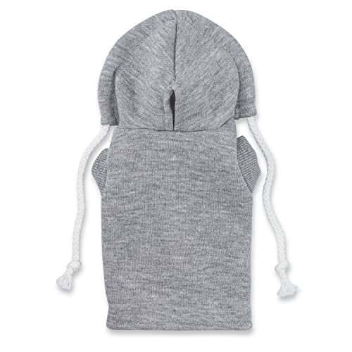 Gray Ferret Sweater, Harness, and Leash Set - Clothes for Small Pets - Ferret Stuff and Accessories - Hoodies for Ferrets - Small Pet Accessories