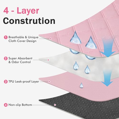 Sieidihit Dog Cat Playpen Tent Crate Cage with Washable Pee Pad, Small Pink | Pet Nursing Enclosure Camping Rest Zone for Recovering Pets New Pet Quarantine Room Portable Pop Up Easy Set up lightweight - color: Pink with Pad
