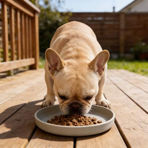2 Pack 7 Inch Shallow Pet Bowls - Silicone Cat & Dog Food Dishes for Whisker Fatigue Relief - Non-Slip Flat Feeding Bowls for Dry/Wet Food & Water (Light Brown) - color: Light Brown